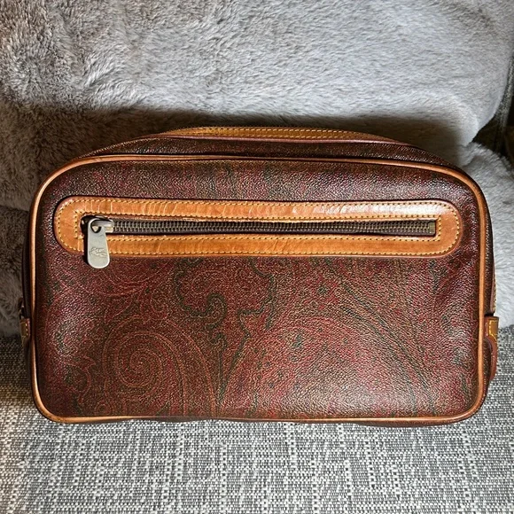 368. Vintage Etro Travel Pouch - Picture 1 of 13